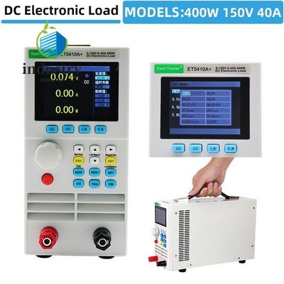 150V 40A DC Electronic Battery Tester Load Programmable Dual-Channel Adjustable