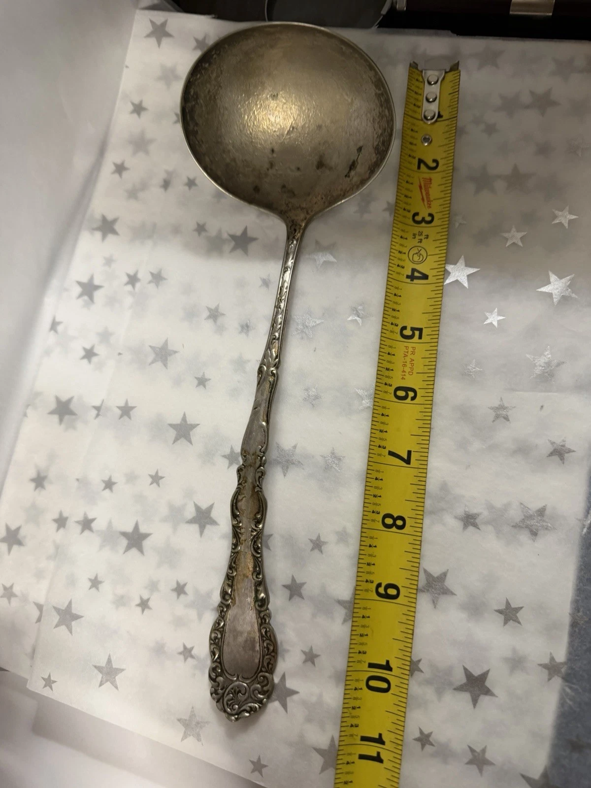 Vintage Silver Plate Ladle