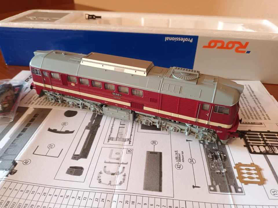 Roco 69393 BR 120, DR - H0  Guter Zustand in OVP - Digital Sound und geprüft - Bild 2 von 4