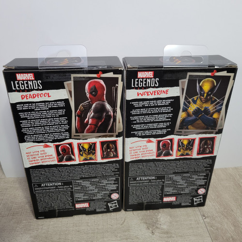 Marvel Legends Deadpool & Wolverine Movie Figures Set IN HAND Yellow MCU Hugh - Picture 3 of 6
