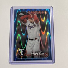 2024 Topps Chrome - Nathan Eovaldi #283 Blue RayWave Refractor /150