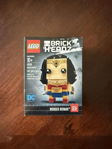 LEGO BRICKHEADZ: Wonder Woman 41599 NIB Sealed Minor Damage To Box