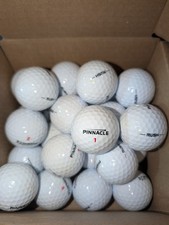Pinnacle RUSH golf balls used