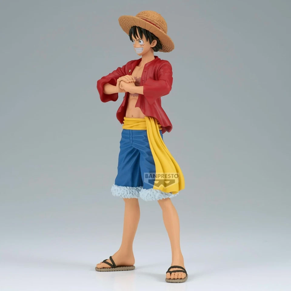 BANPRESTO ONE PIECE Figura Monkey Luffy 19cm Serie GRANDLINE SPECIAL Originale - Immagine 3 di 4
