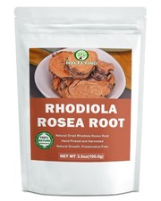 Natural Dried Rhodiola Rosea Root for Tea- 3.5 oz, Cut  Sifted, 2.5 Ounces