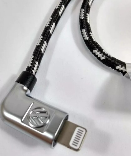 VW USB-C TO Apple iPhone Lightning Cable Premium Braided 30cm GENUINE VOLKSWAGEN - Bild 2 von 5