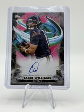 2024 Topps Inception - Rookie Autographs Caleb Williams #RA-CW Magenta /99 (AU,