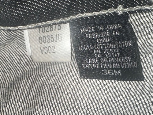 Marithe Francois Girbaud Jeans Mens 36x32 Black Brand X Baggy Loose Y2K Wide Leg - Picture 8 of 11