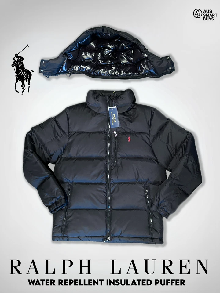 Polo Ralph Lauren Water Repellent Down Puffer Jacket - Detachable Hood - Image 2 of 4