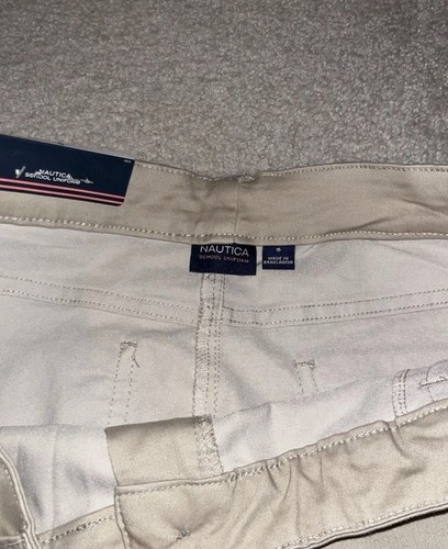 Nautica Girl’s School Uniform Khaki Pants- Size 5 - Picture 3 of 4