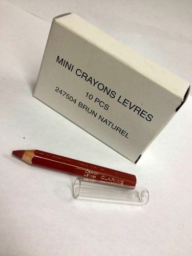 CLARINS MINI LIPLINER NATURAL BROWN x10 Lot M NIB - 第 1/1 張圖片