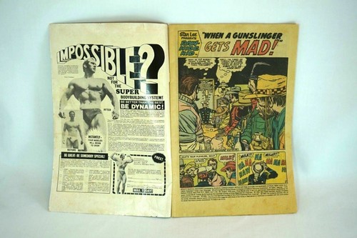Rawhide Kid Matt Slade Two-Gun Kid #40 The Mighty Marvel Western Comic Tracked - Picture 2 of 10