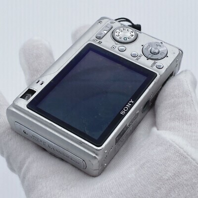Sony Cyber-shot DSC-W200 12.1MP Digital Camera - Silver for
