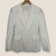 Amanda Uprichard Eyelet Lace Blazer XS NWOT