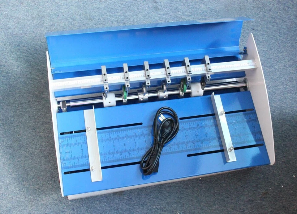 110V 460mm Electric Paper Creasing Machine 3in1 Combo Paper Perforating Machine - Image 2 of 4