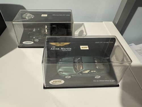 2 x 1/43 Vitesse Aston Martin DB7 Volante 20702 British R Green & Vantage 20650 - Bild 6 von 16