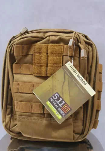 Rush Moab 6 bag pack - 5.11 Tactical -FDE - New with tags , SHIP FROM USA