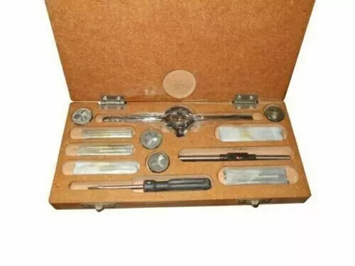 METRIC TAP AND DIE SET 2MM TO 6MM- BOXED COMPLETE METRIC BRAND NEW SMUG - Picture 3 of 3