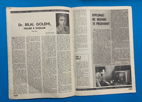 old 10 albanian YLLI magazines books-Enver Hoxha-communism time-illustrated-1973 - Picture 104 of 122