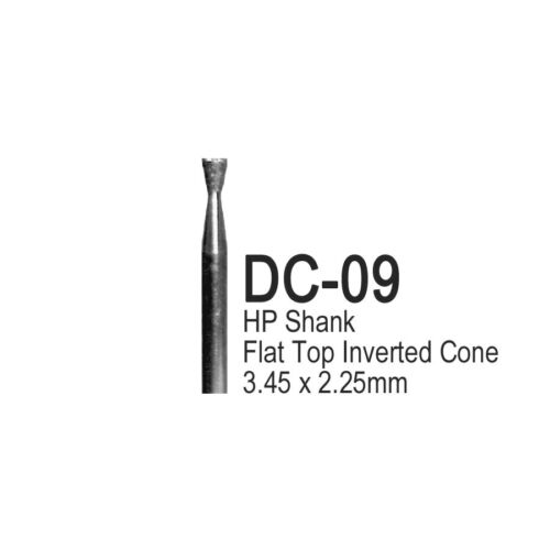 Meta BesQual Dental Lab Diamond Coated Burs HP Shank for Ceramics and All Metals - Picture 10 of 17
