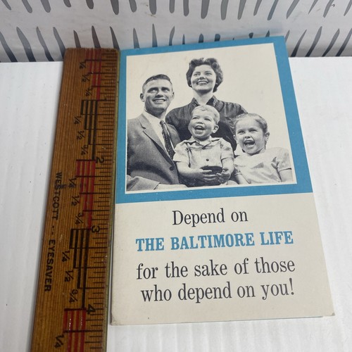 1950s Baltimore Life Insurance Co. Advertisement With Needles - Picture 3 of 5