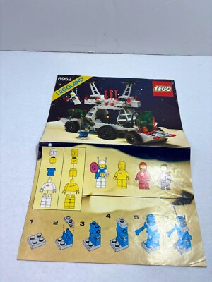 LEGO Space: Manual instructions only from Robot Command Center 6951 (1984)