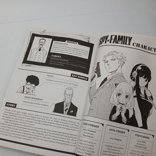 Spy X Family Manga Lot Volumes 1 - 2 Great Condition by Tatsuya Endo in English - Picture 8 of 16