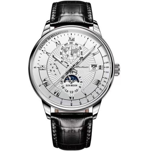 Men Date Watch Waterproof Luminous Man Quartz Watches Stainless Steel Wristwatch - Picture 22 of 22