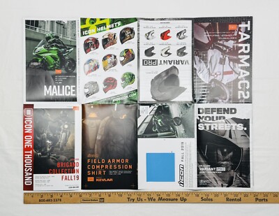 Icon Motosports Brochure Kawasaki Ninja ZX-6R Motorcycle 18x24