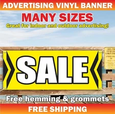 SALE Banner Sign Advertising Clearance Big Save Discount Rebajas Descuento