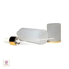 Plastic PE Refillable Spray Bottles with Pump & Overcap 5 oz Natural (5) 9725