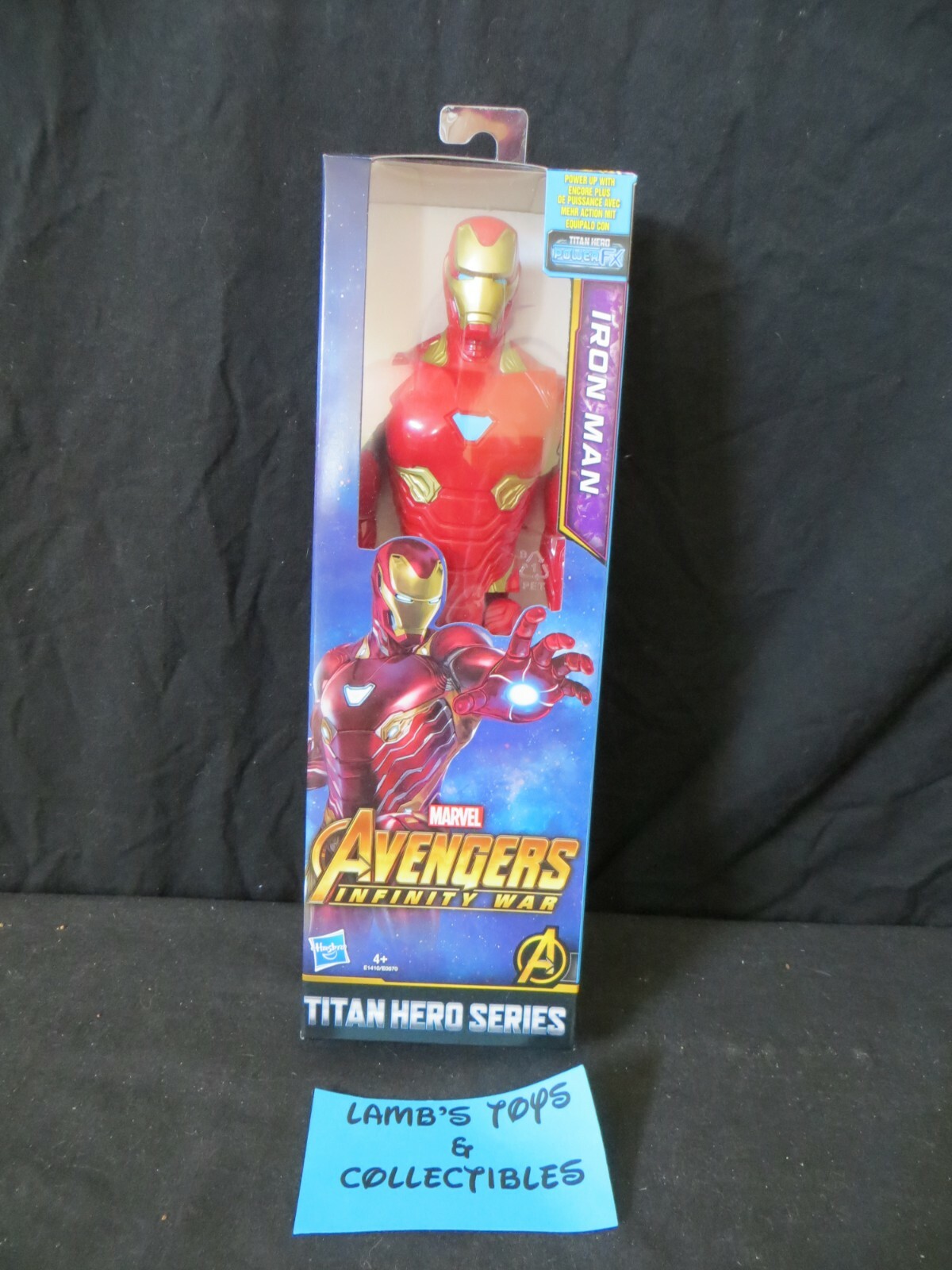 Marvel Avengers Infinity War Iron Man 12" Action Figure Titan Hero Series Hasbro