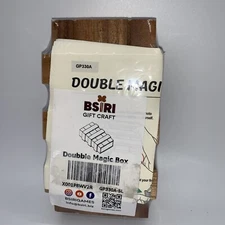 Secret Puzzle Box for Adults Magic Money Holders for Adults Wooden Double Magic