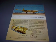 1960 B-26 "MARKSMAN" REMANUFACTURED....1-PAGE COLOR SALES AD...RARE! (841M)