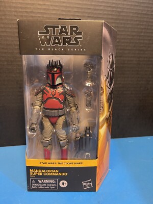 Star Wars The Black Series - Mandalorian Super Commando - Walmart Exclusive LOOK