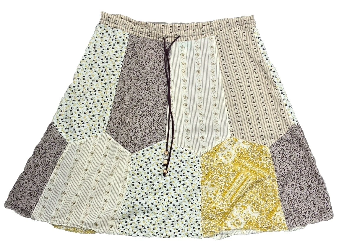 Saias femininas de algodão azuis kimchi