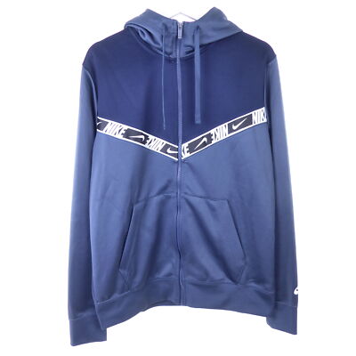 NIKE Trainingsjacke Jacket M NSW REPEAT PK FZ Thunder Blue Blau Gr. M