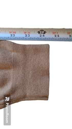 Polo Ralph Lauren Men's XL 100% Pima Cotton Light Brown V Neck Sweater Pullover - Picture 13 of 13