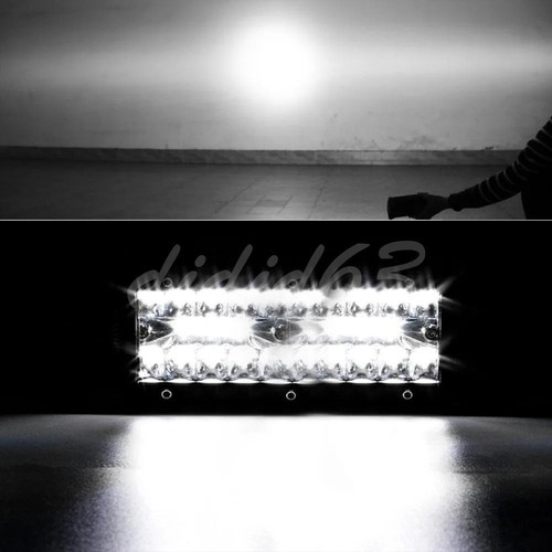 2pcs 7"inch LED Work Light Bar Flood Spot Offroad Fog Lamp For 4WD ATV SUV Truck - Picture 11 of 12