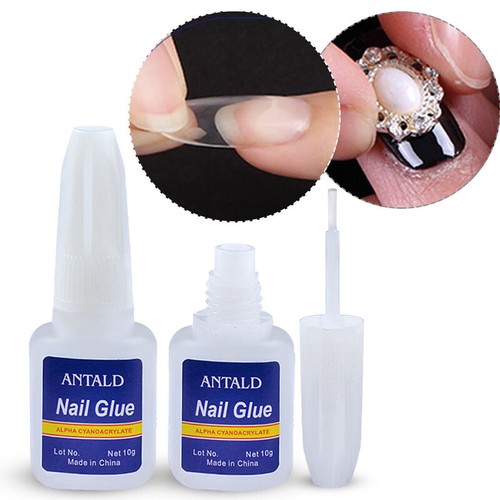 10g Nail Glue Fast Dry Adhesive Acrylic French Art False Tips Tools☆ - Picture 2 of 10
