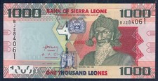 Sierra Leone 1.000 Leones 2010 P.M. n&deg; 30a Fior Von Druck - Gian 4