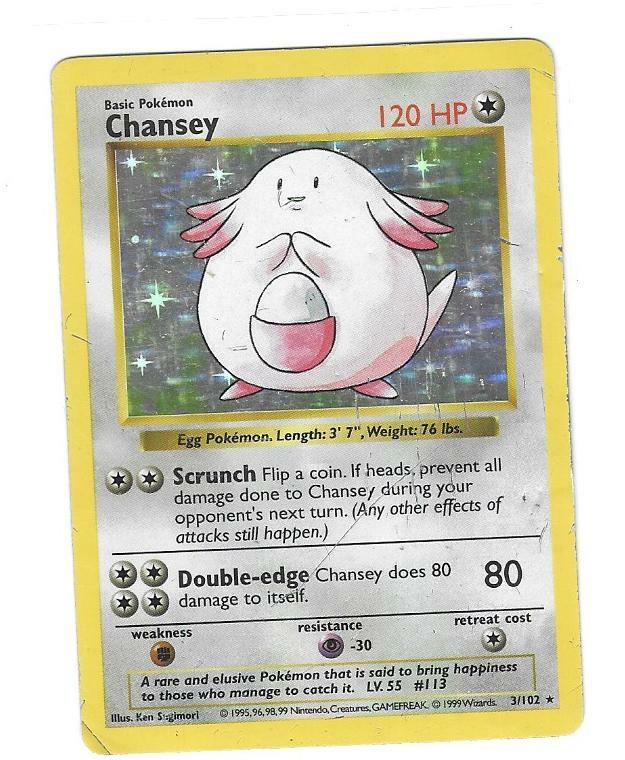 Shadowless Chansey - Base Set - Holo - Not Graded | eBay