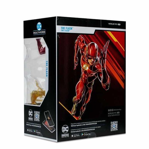 DC COMICS - The Flash Movie - Flash 1/6 Pvc Figure McFarlane - Foto 11 di 11