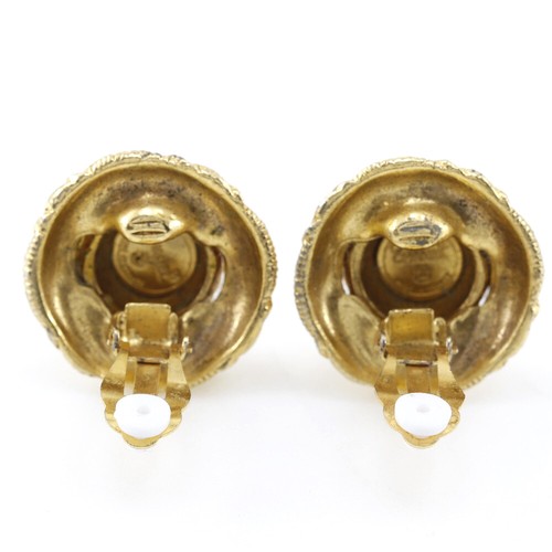 Boucles doreilles CHANEL plaquées or 30,2 outlet g femmes