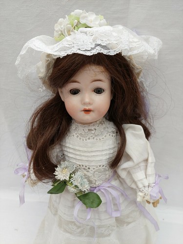 Max Oscar Arnold Welsch 17" Socket head bisque doll Germany - Picture 2 of 12