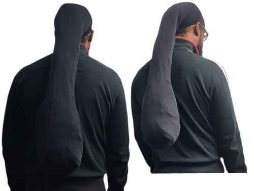 2 Stück super lange Dreadlocks Jumbo Rasta Strumpf Mütze Kappe Rastafari XL Dreads 20 Zoll - Bild 1 von 4