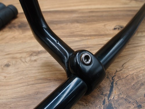 VGC aluminium alloy flat handlebar VSF by nL + quill stem MTA 22.2 mm + grips - Imagen 21 de 22