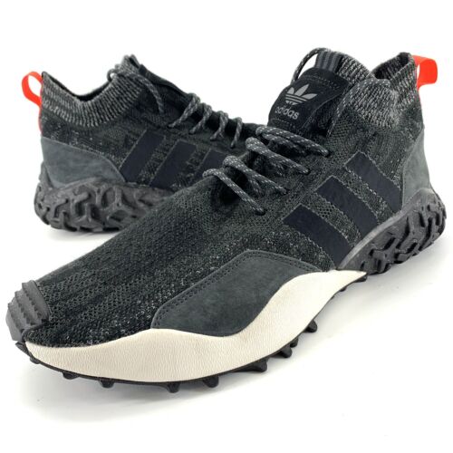 Adidas Originals F/2 TR PK Mens 13 Carbon Black Trail Hike Prime Knit AQ1109