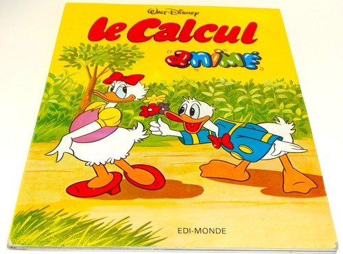 Le calcul animé edi-monde Walt Disney 1984 très rare - Imagen 2 de 7