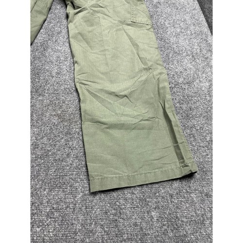 Propper Green Men's Cargo Pant Pocket Cotton Straight Leg Button Fly Size 32/30 - Picture 10 of 15